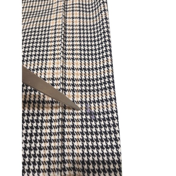 J. McLaughlin Beige Black Houndstooth Plaid Yara Pants Women's 4 READ! A19.3 - Picture 11 of 11